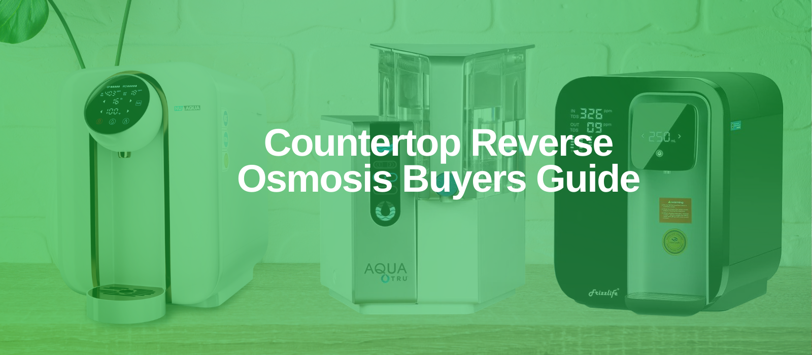 countertop reverse osmosis systems
